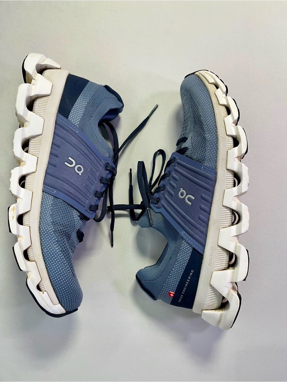 On Cloud Cloudswift Running Sneakers Shoes Denim Blue Midnight White 9.5 - Picture 12 of 12